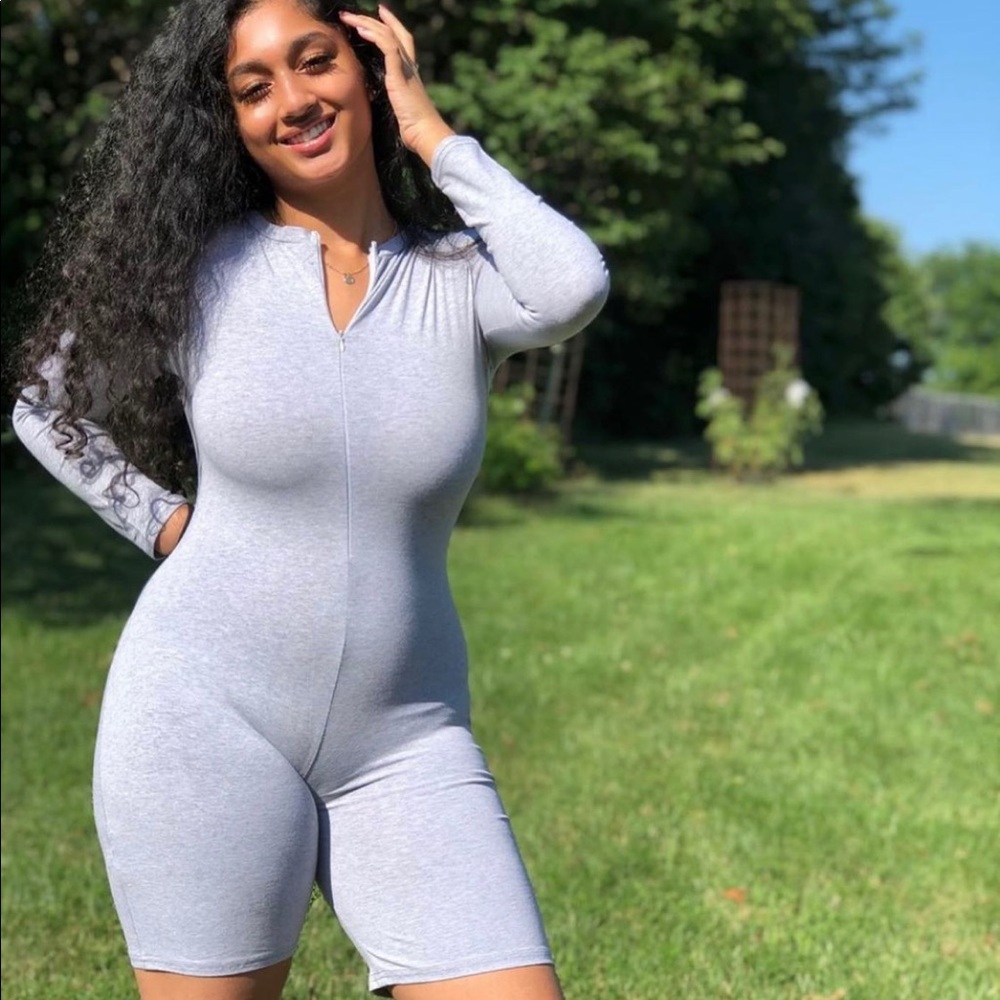 Let Me Know Long Sleeve Knit Romper